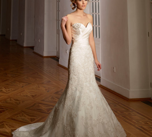 Fit Flare Brautkleid 4205 876