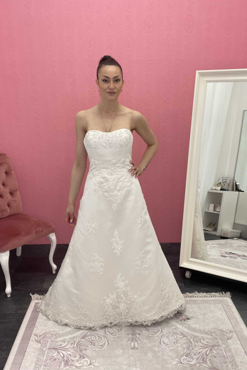 A-Linie Brautkleid PL 237 - Hochzeitskleider Outlet